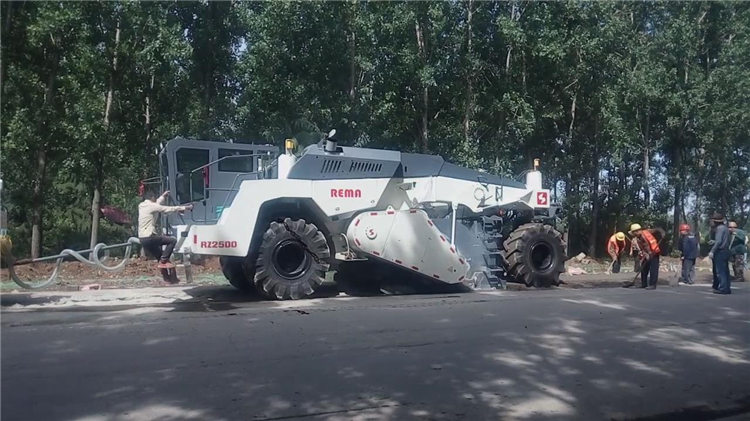 RZ2500，舞陽施工